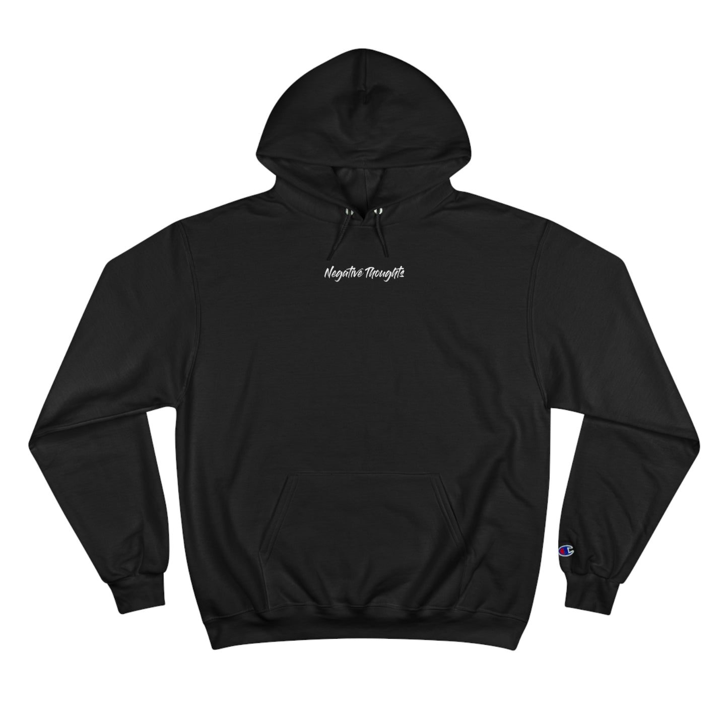 Negative Thoughts Oni Mask Champion Hoodie