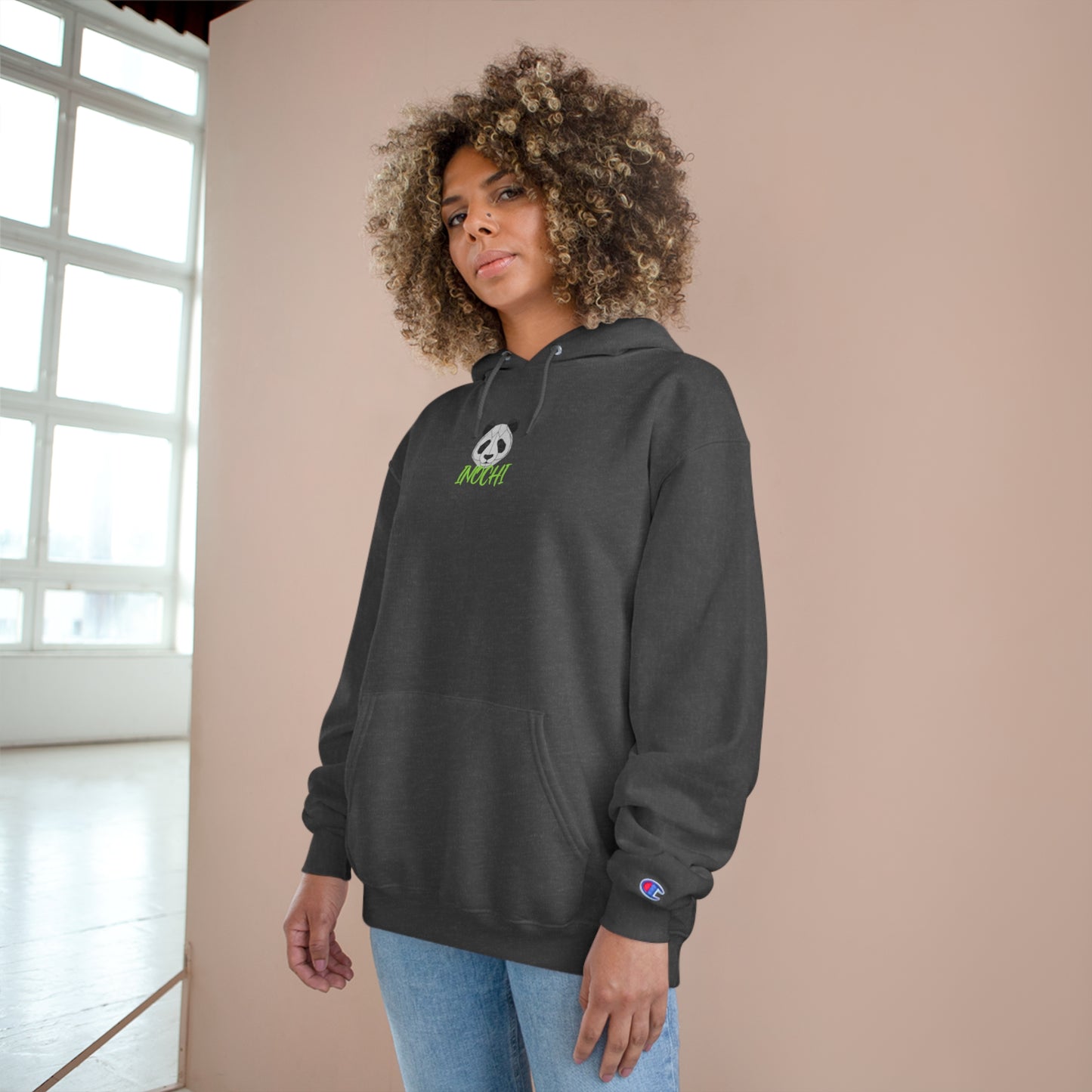 Inochi Negative Thoughts - Panda Champion Hoodie
