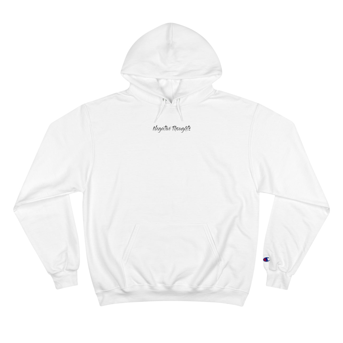 Negative Thoughts Oni Mask Champion Hoodie