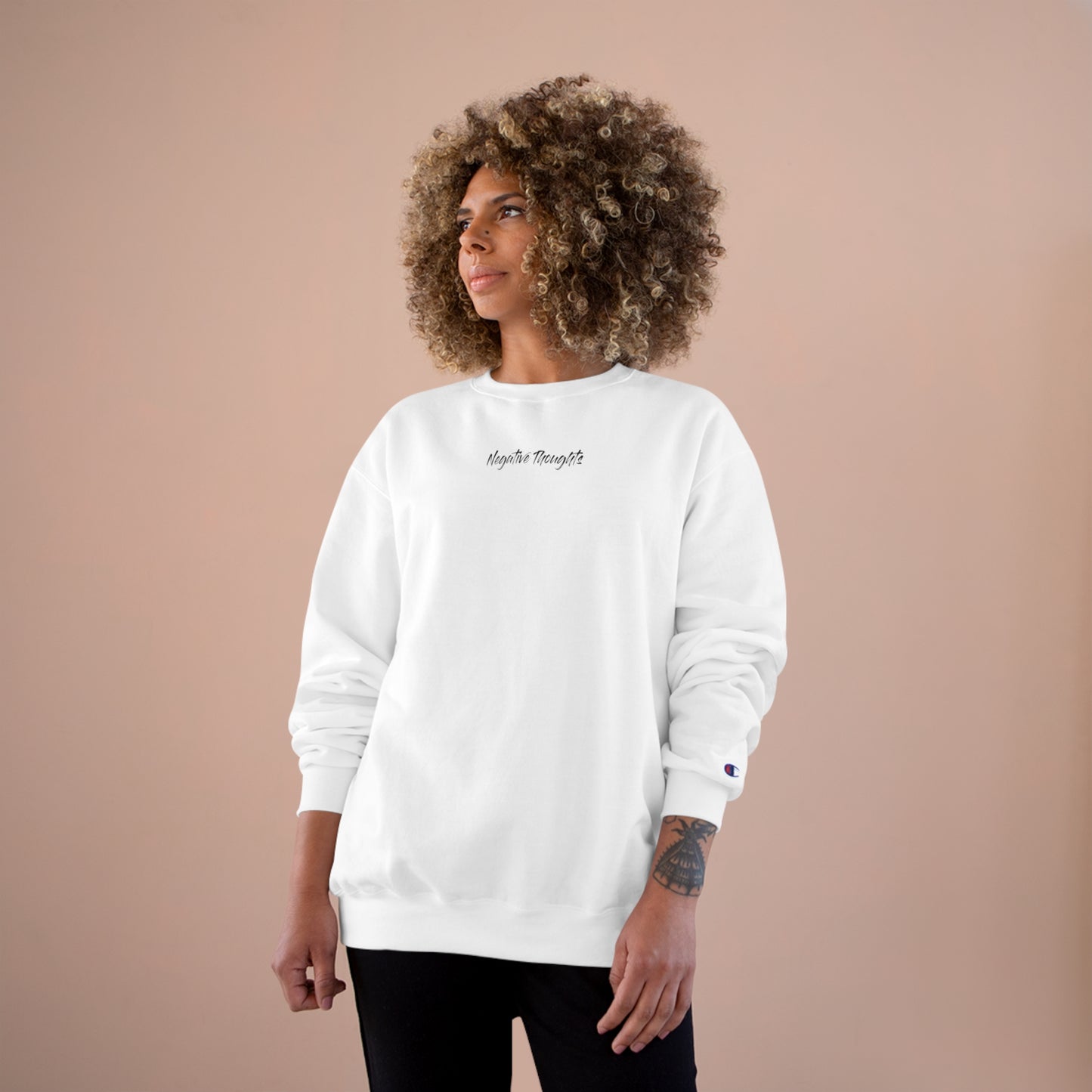 Negative Thoughts Omni Mask Champions Crewneck