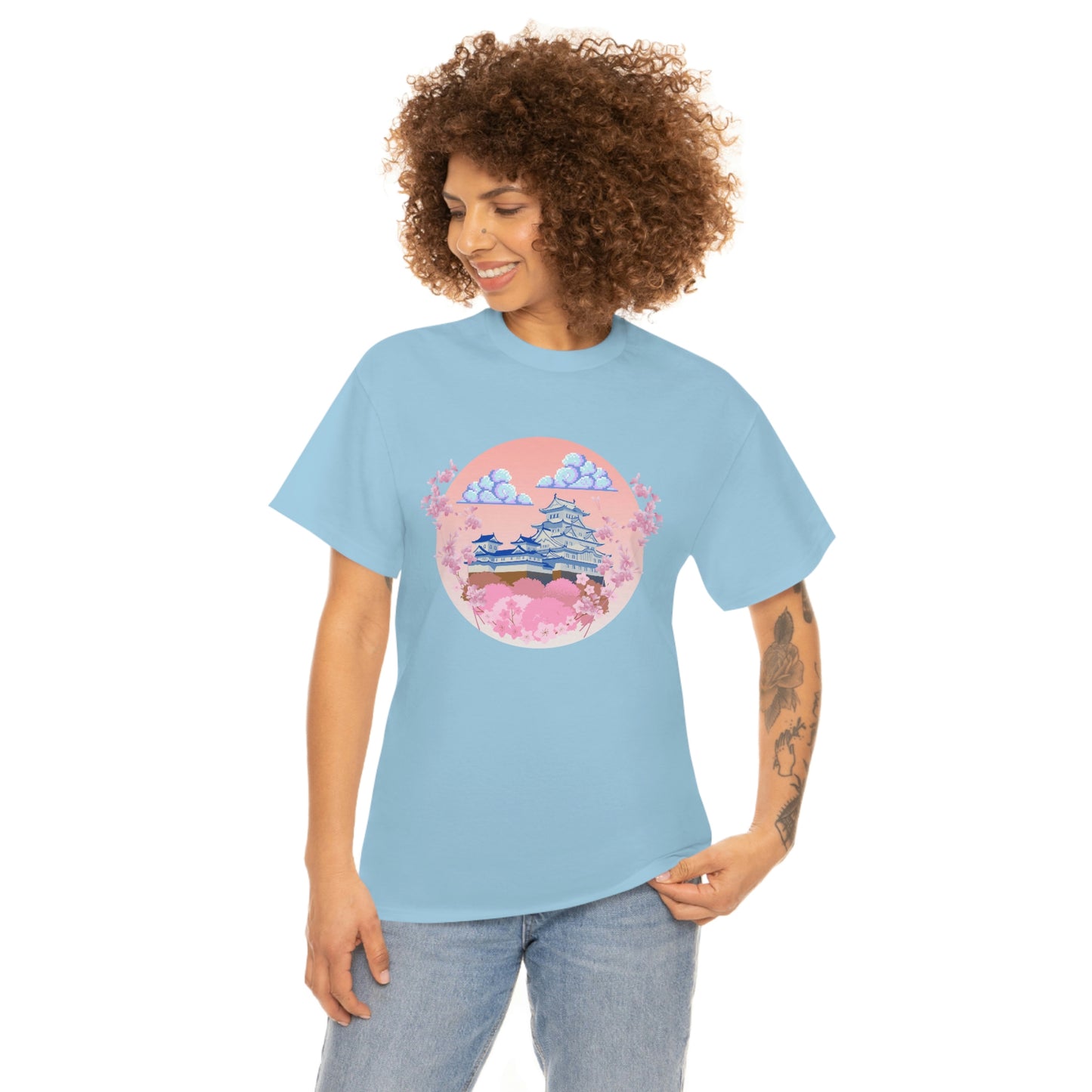 Cherry Blossom Flower Zen Tee