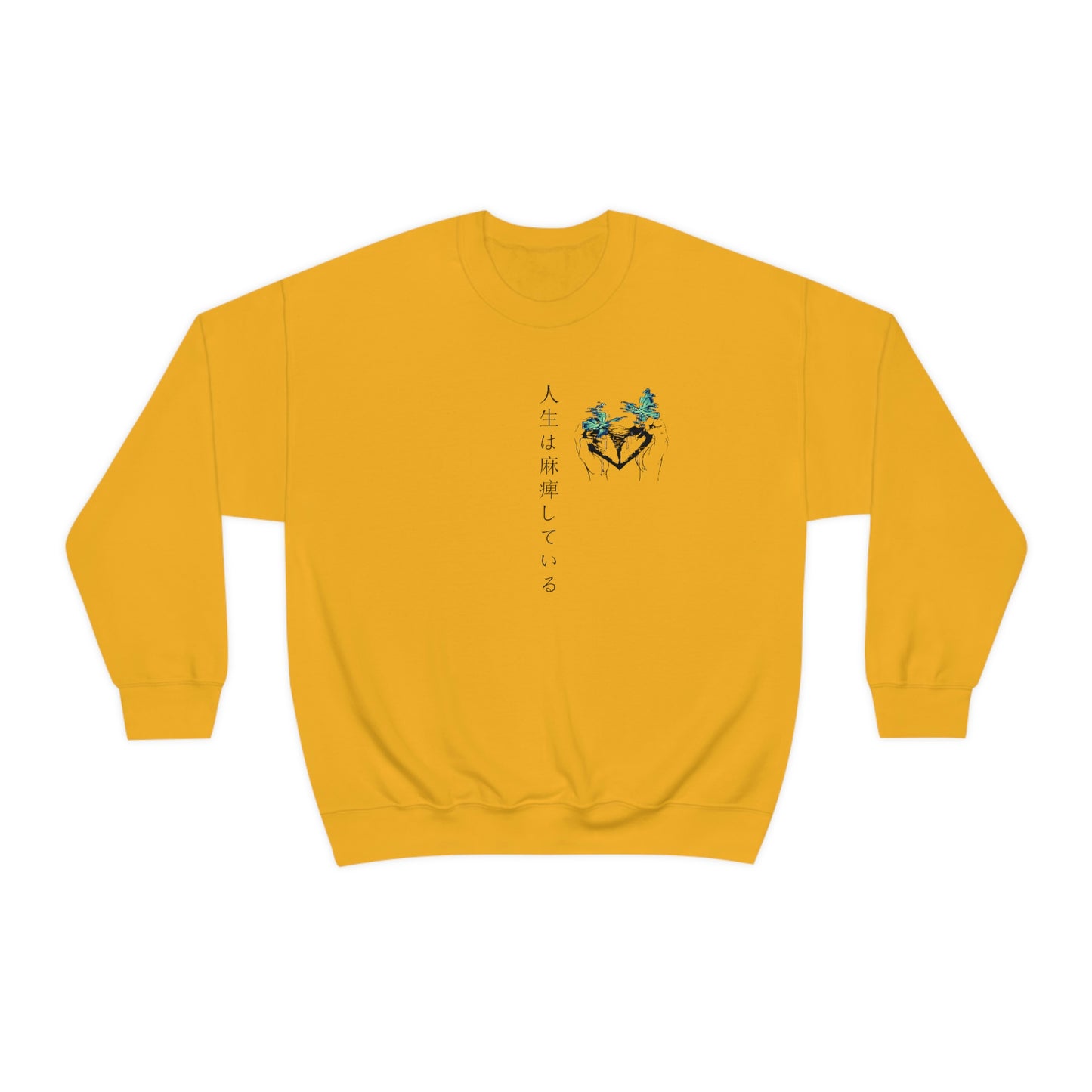 Negative Broken Heart Crewneck