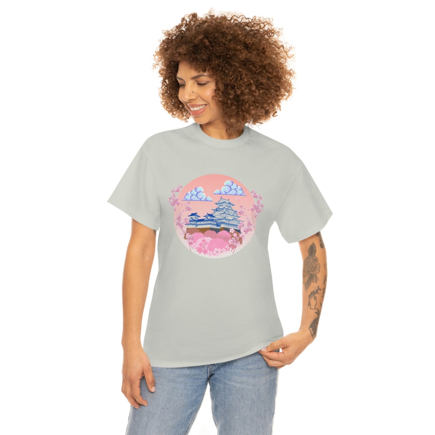 Cherry Blossom Flower Zen Tee