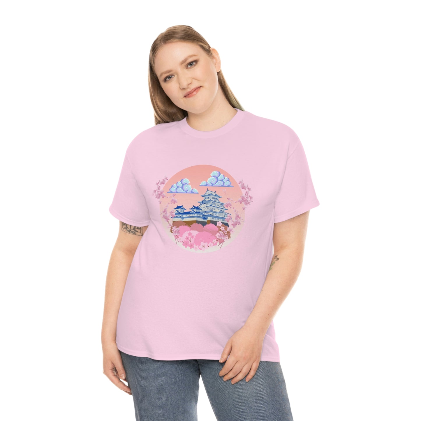 Cherry Blossom Flower Zen Tee