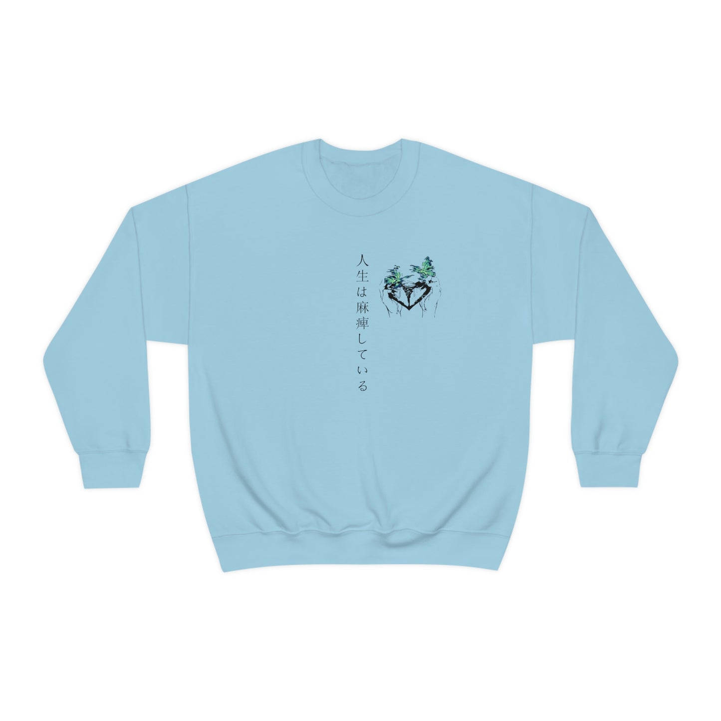 Negative Broken Heart Crewneck