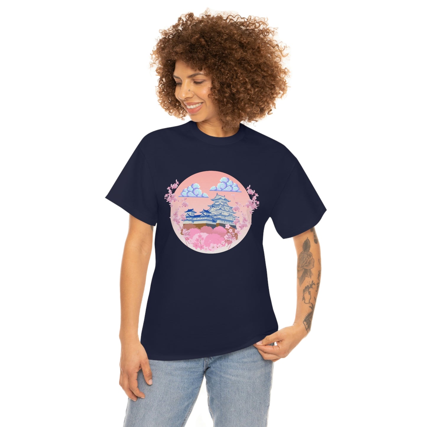 Cherry Blossom Flower Zen Tee