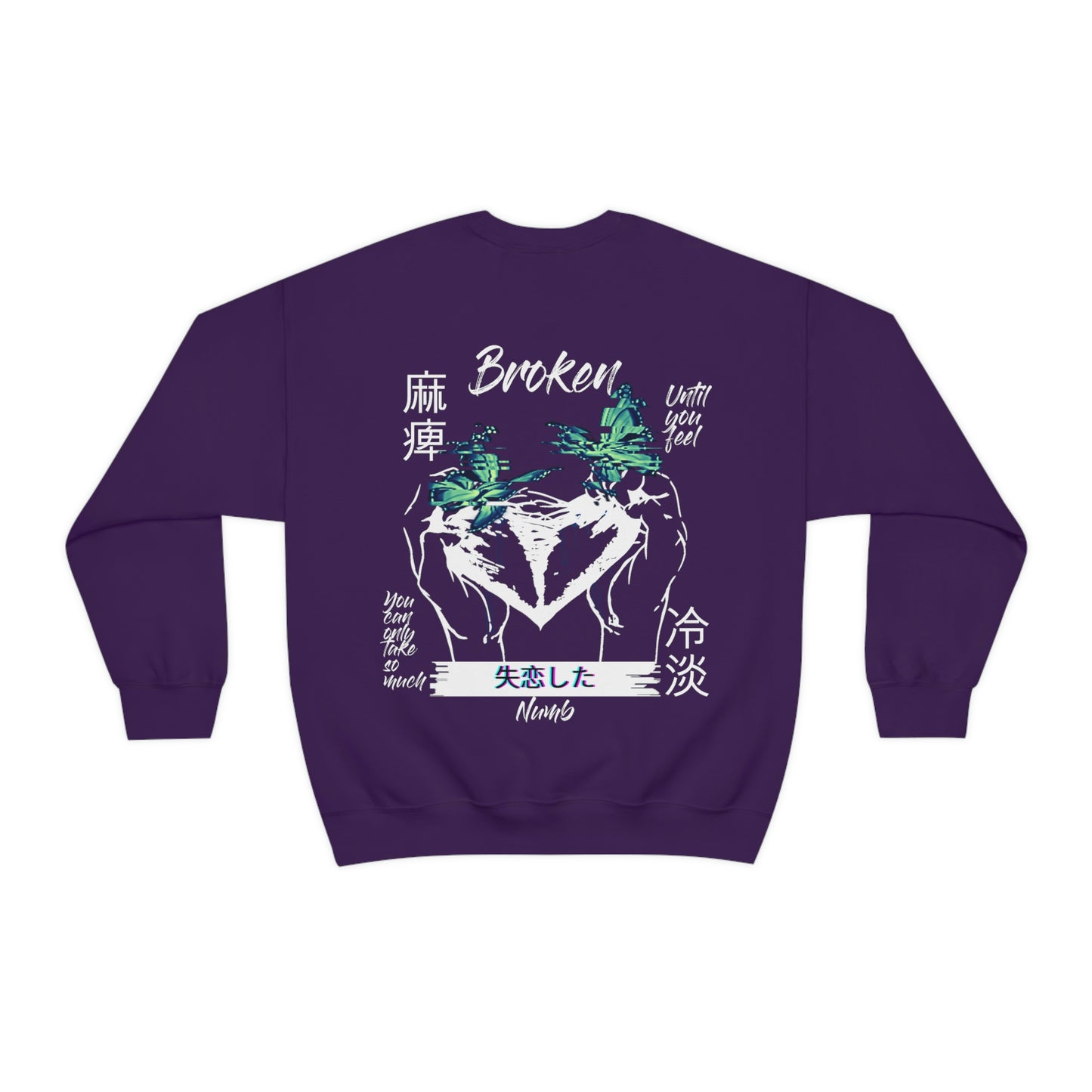 Negative Broken Heart Crewneck