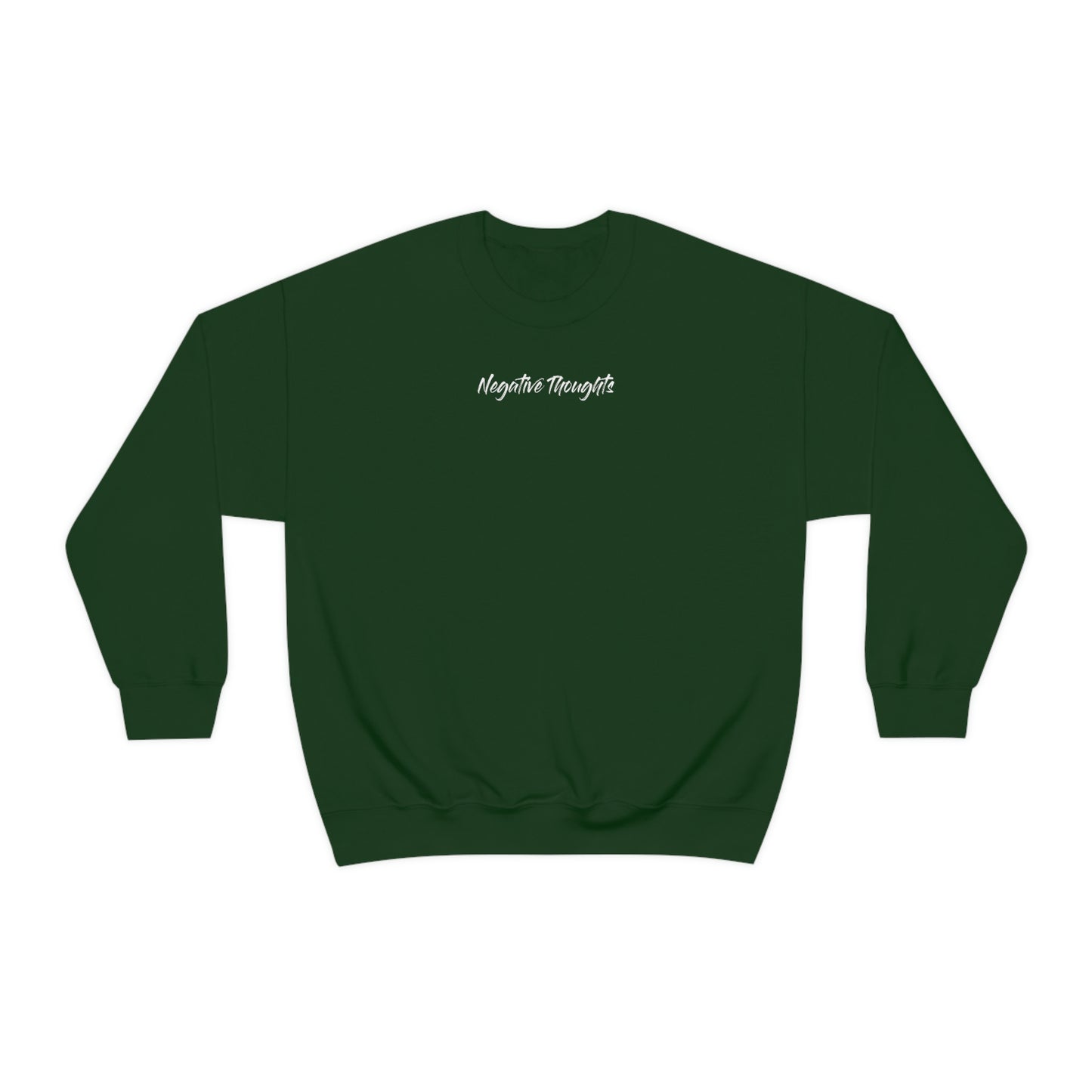 Negative Thoughts Oni Mask Crewneck Sweater