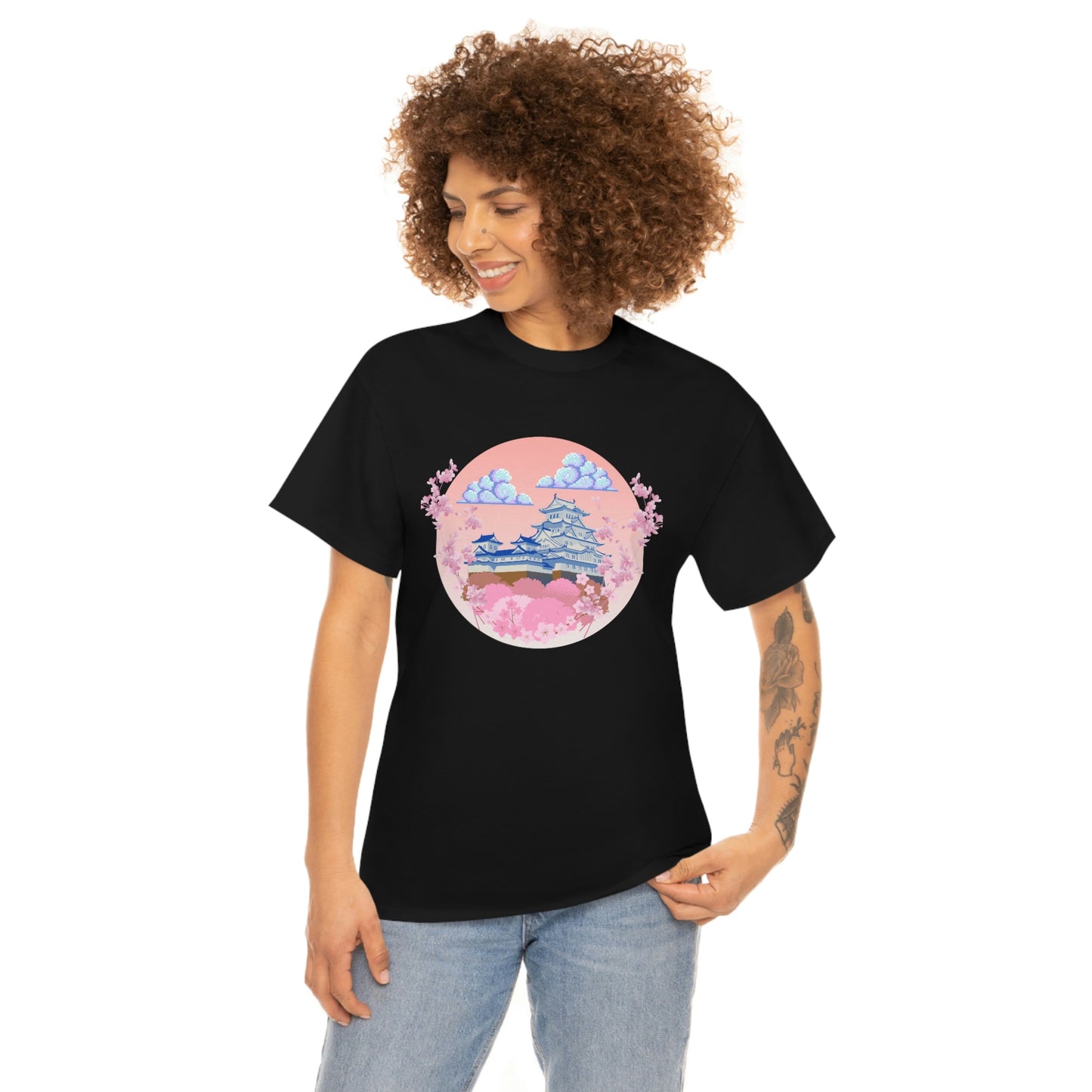 Cherry Blossom Flower Zen Tee
