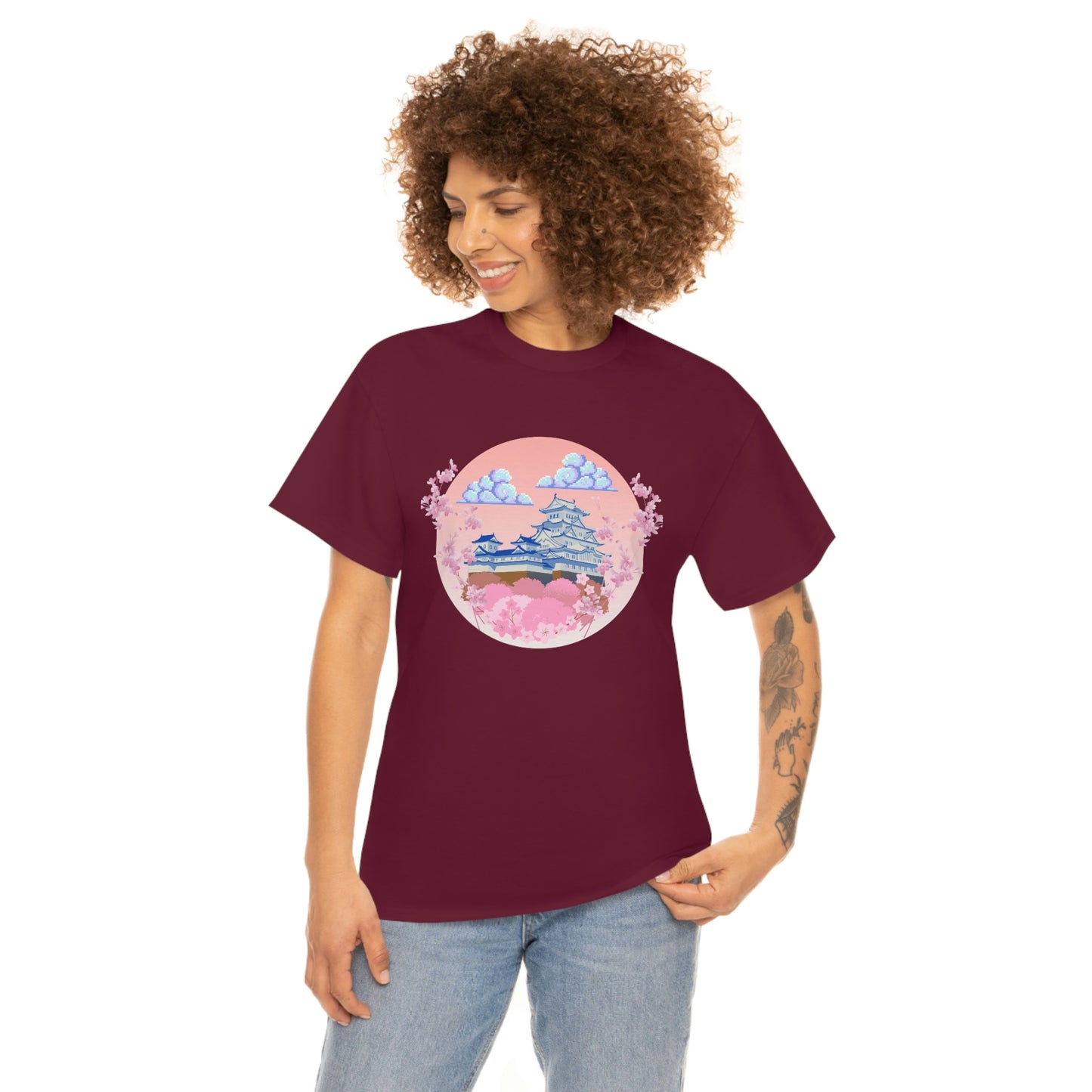 Cherry Blossom Flower Zen Tee