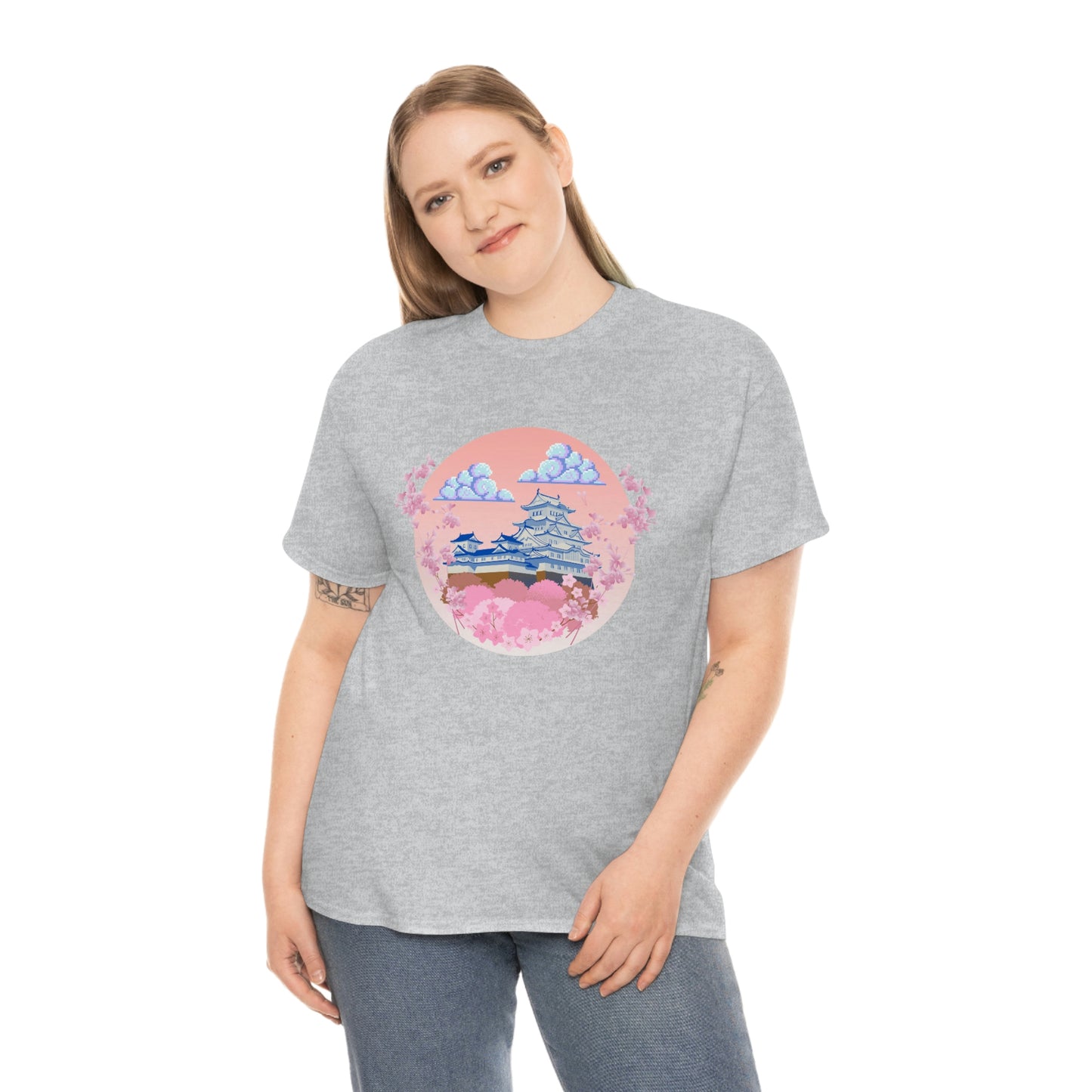 Cherry Blossom Flower Zen Tee