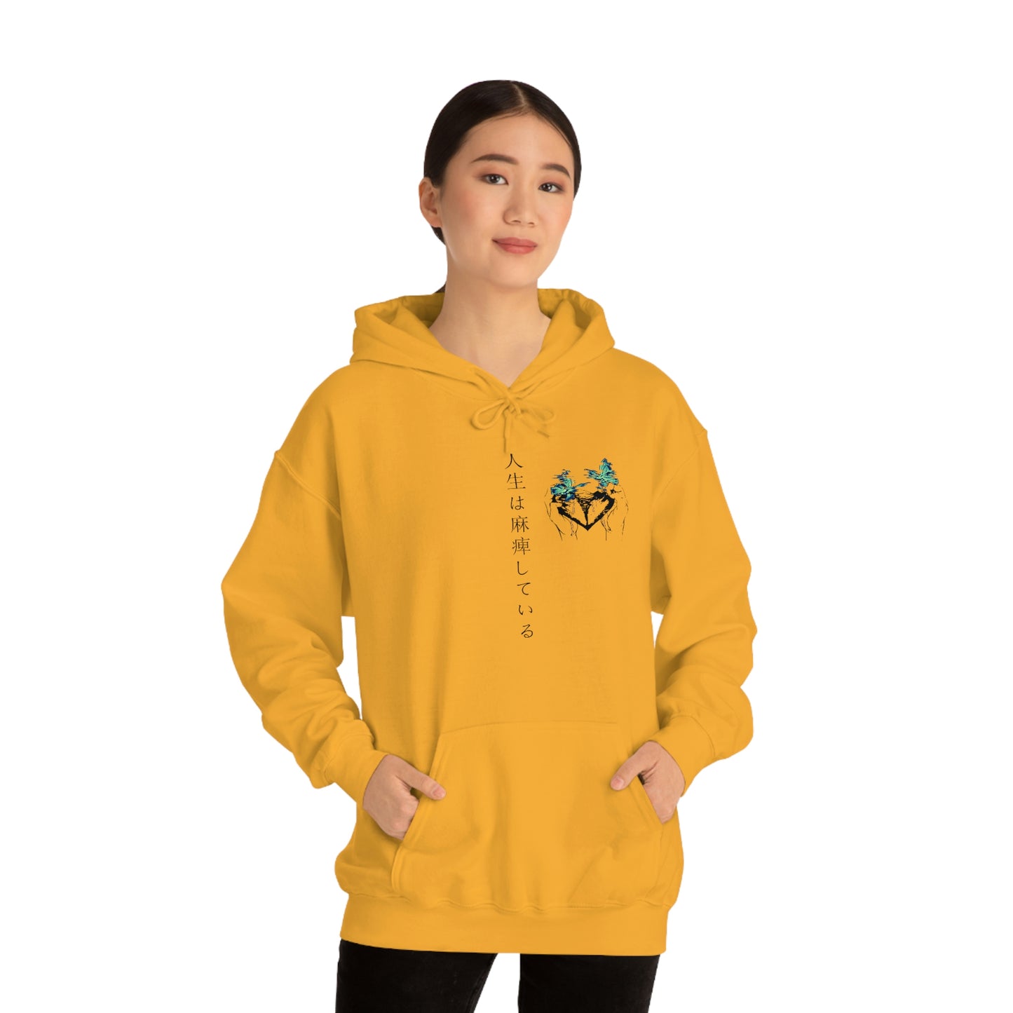Negative Broken Heart Hoodie