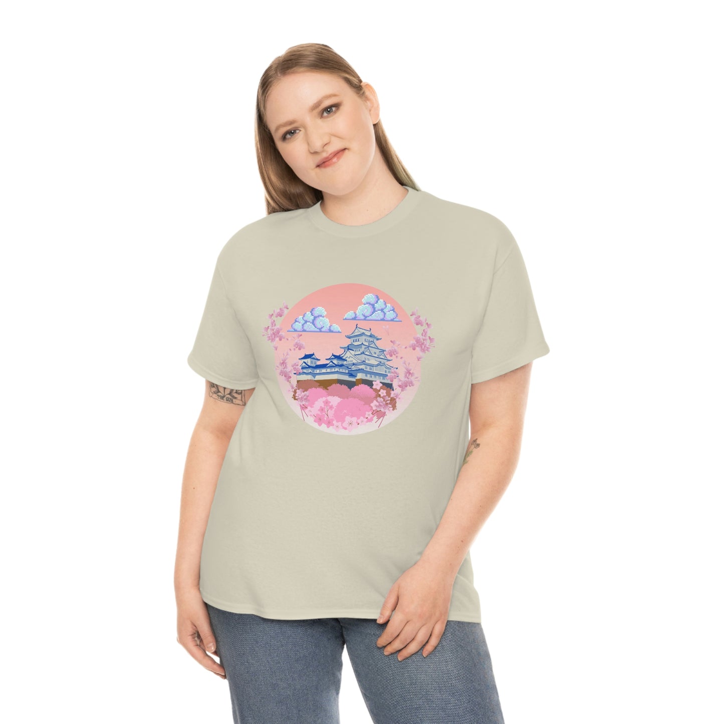 Cherry Blossom Flower Zen Tee