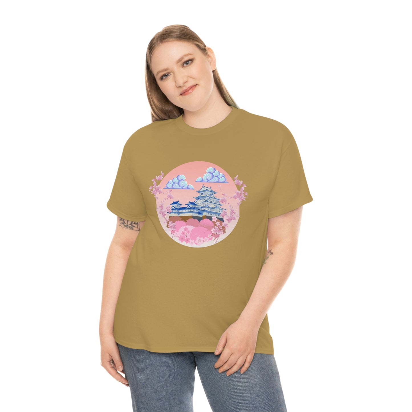 Cherry Blossom Flower Zen Tee