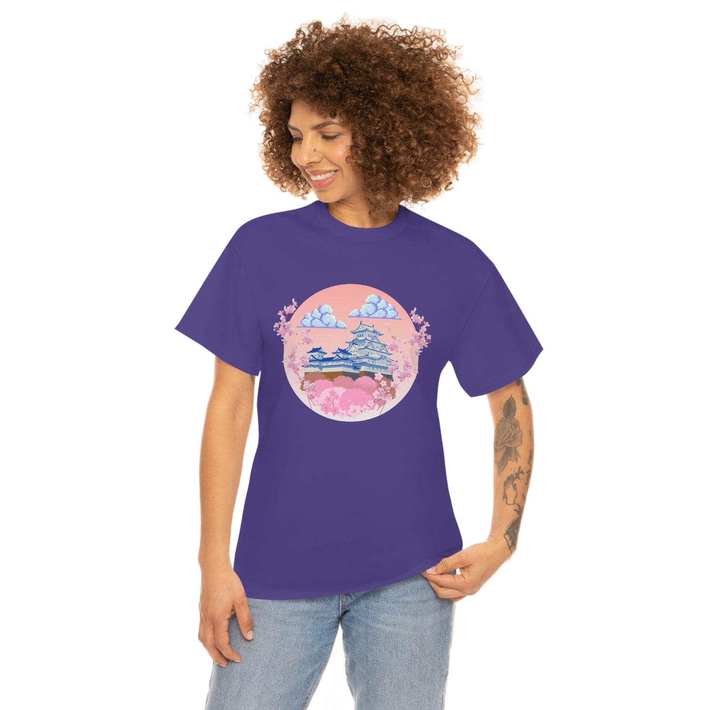 Cherry Blossom Flower Zen Tee