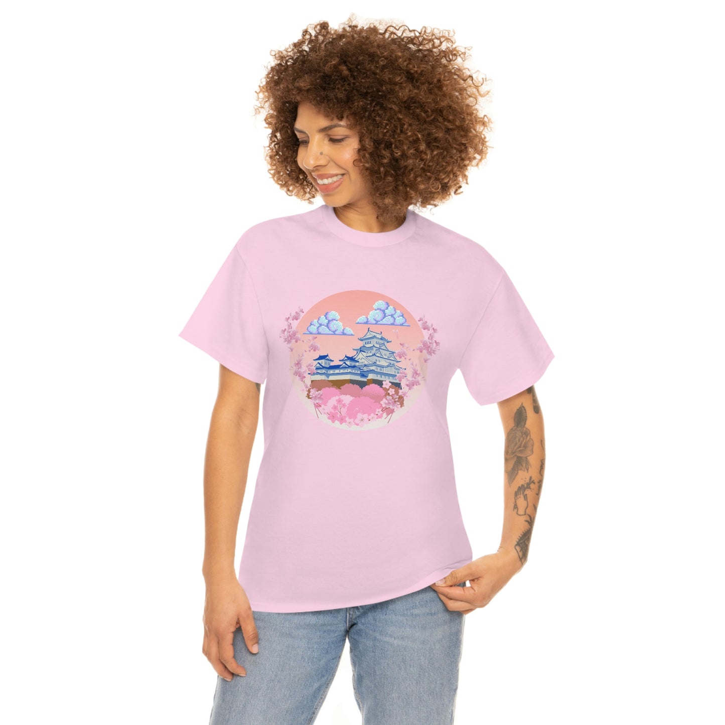 Cherry Blossom Flower Zen Tee