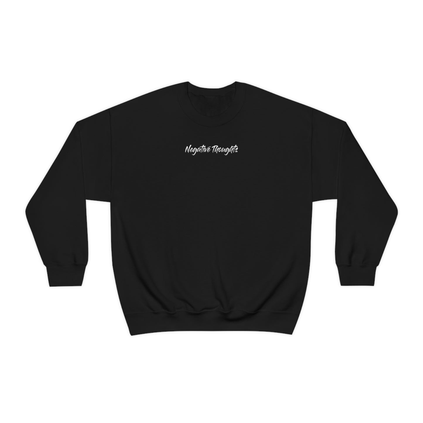 Negative Thoughts Oni Mask Crewneck Sweater