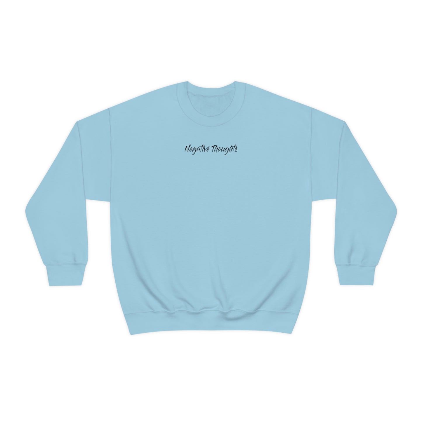 Negative Thoughts Oni Mask Crewneck Sweater