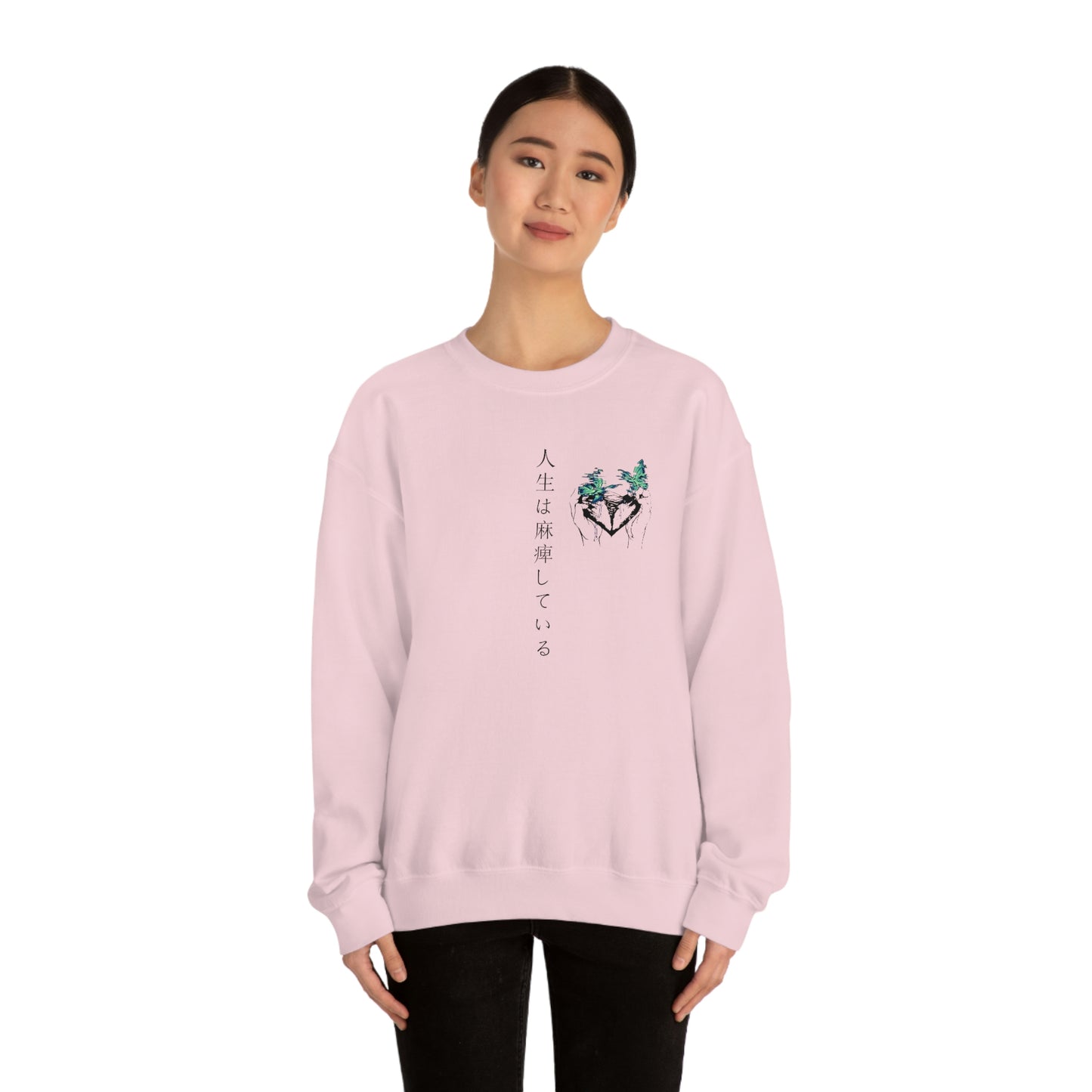Negative Broken Heart Crewneck