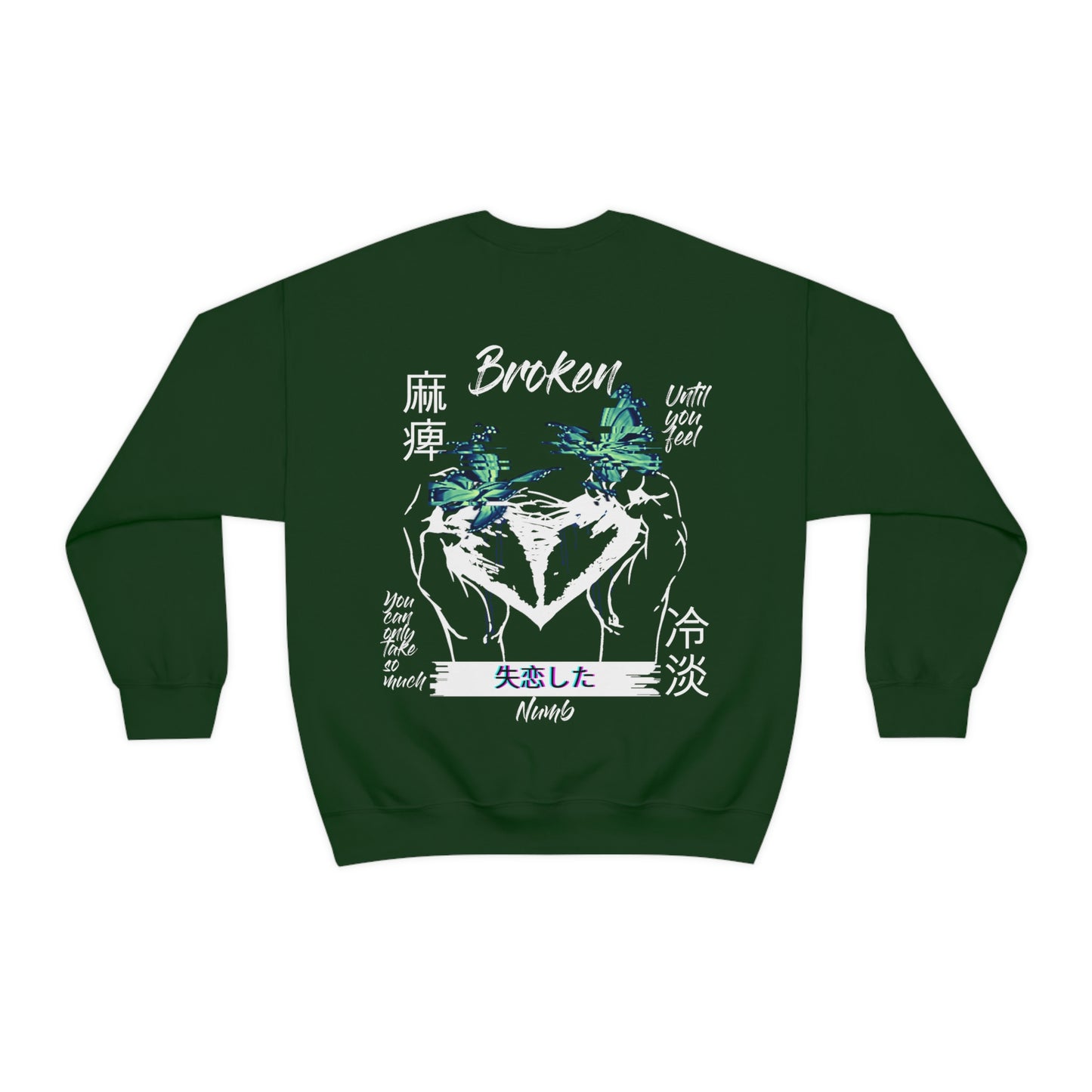 Negative Broken Heart Crewneck