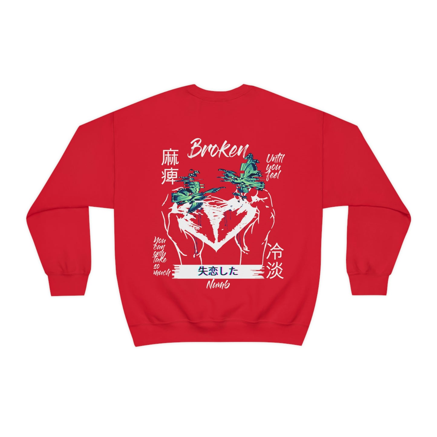 Negative Broken Heart Crewneck
