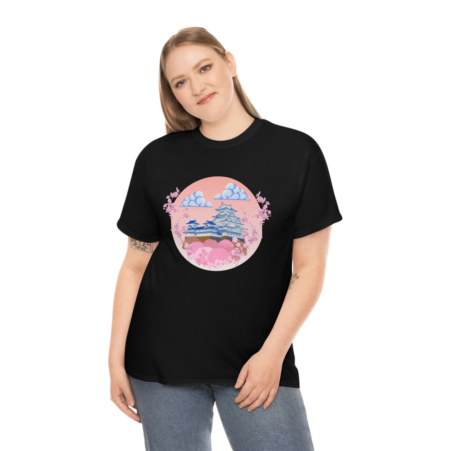 Cherry Blossom Flower Zen Tee