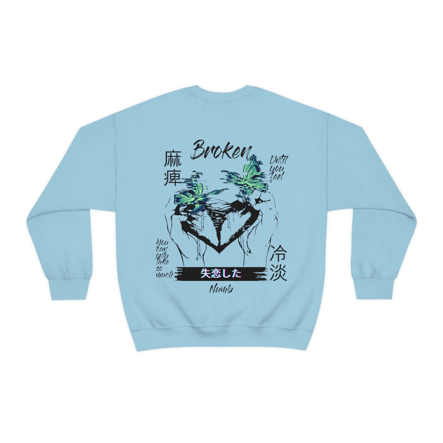 Negative Broken Heart Crewneck