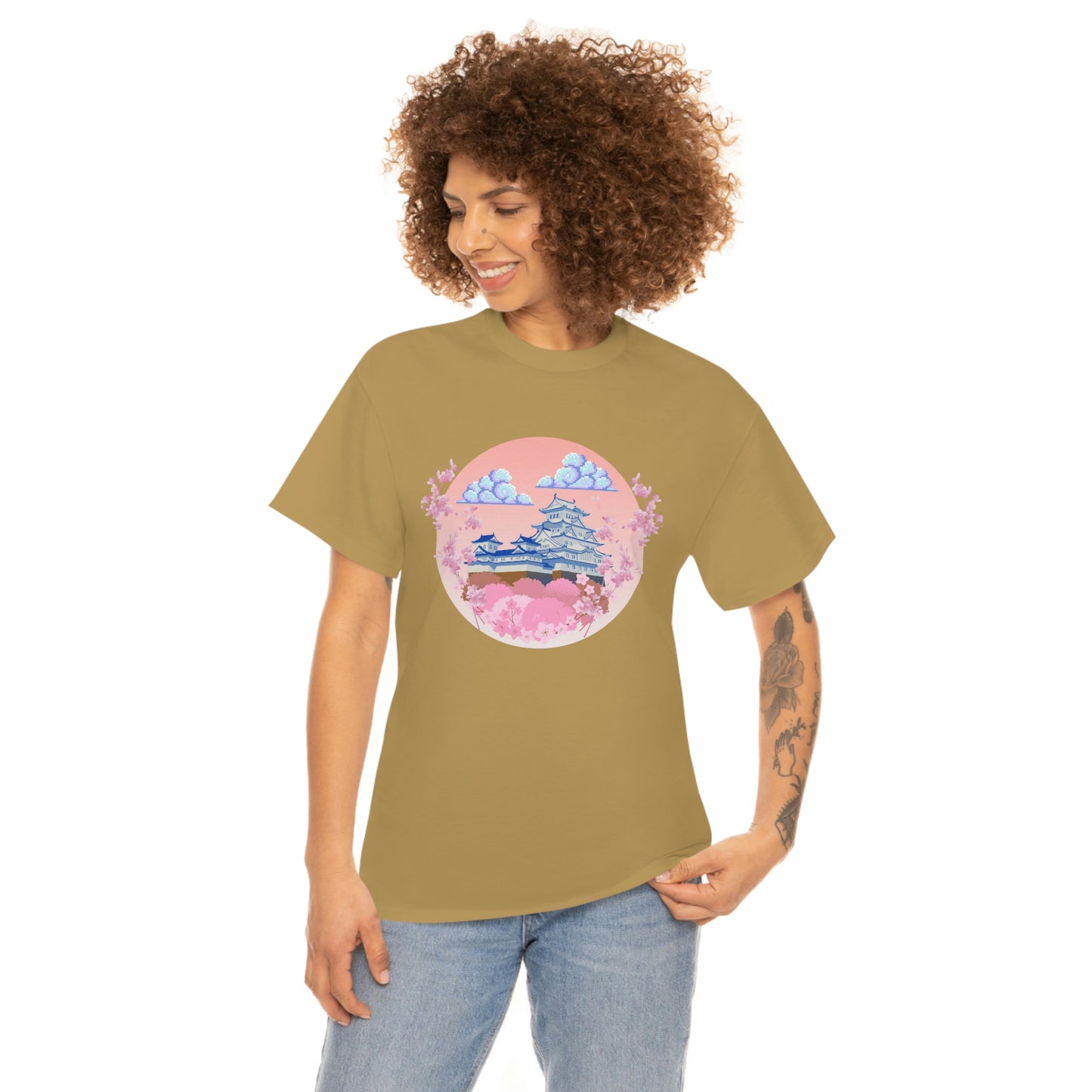 Cherry Blossom Flower Zen Tee
