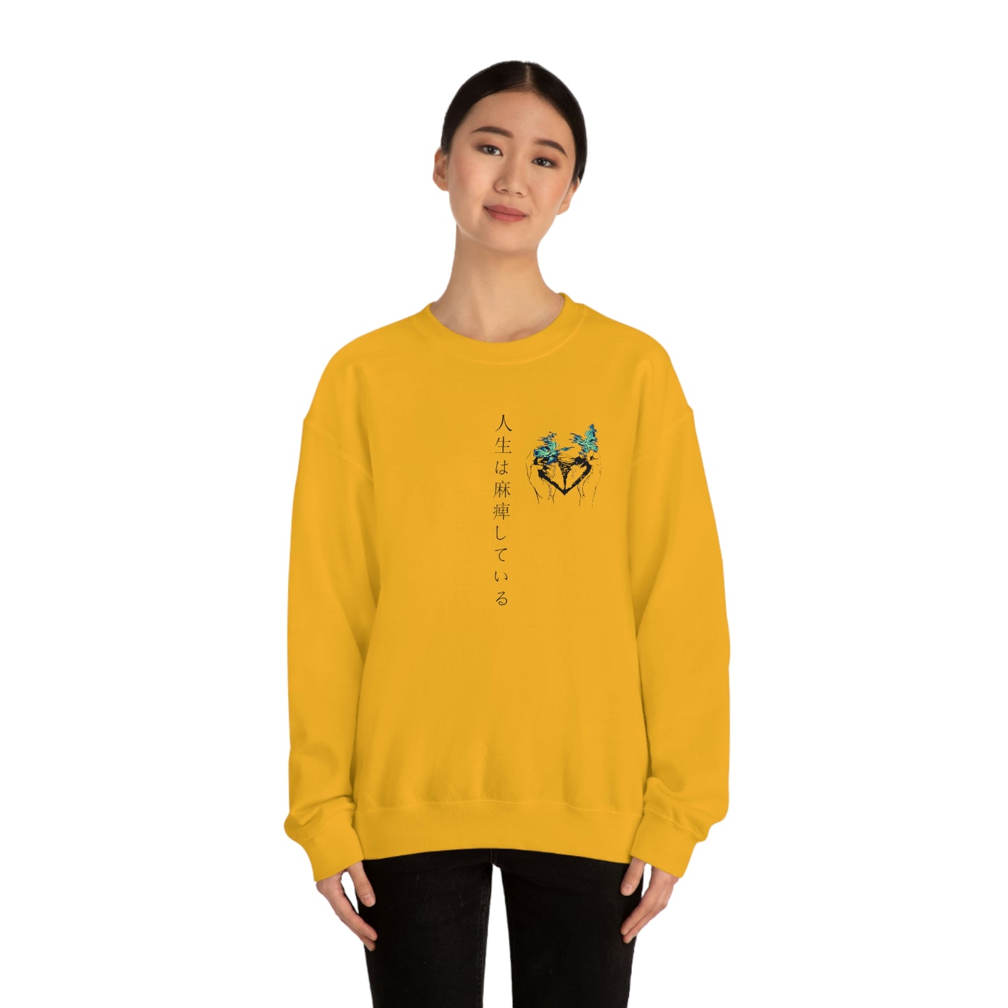 Negative Broken Heart Crewneck