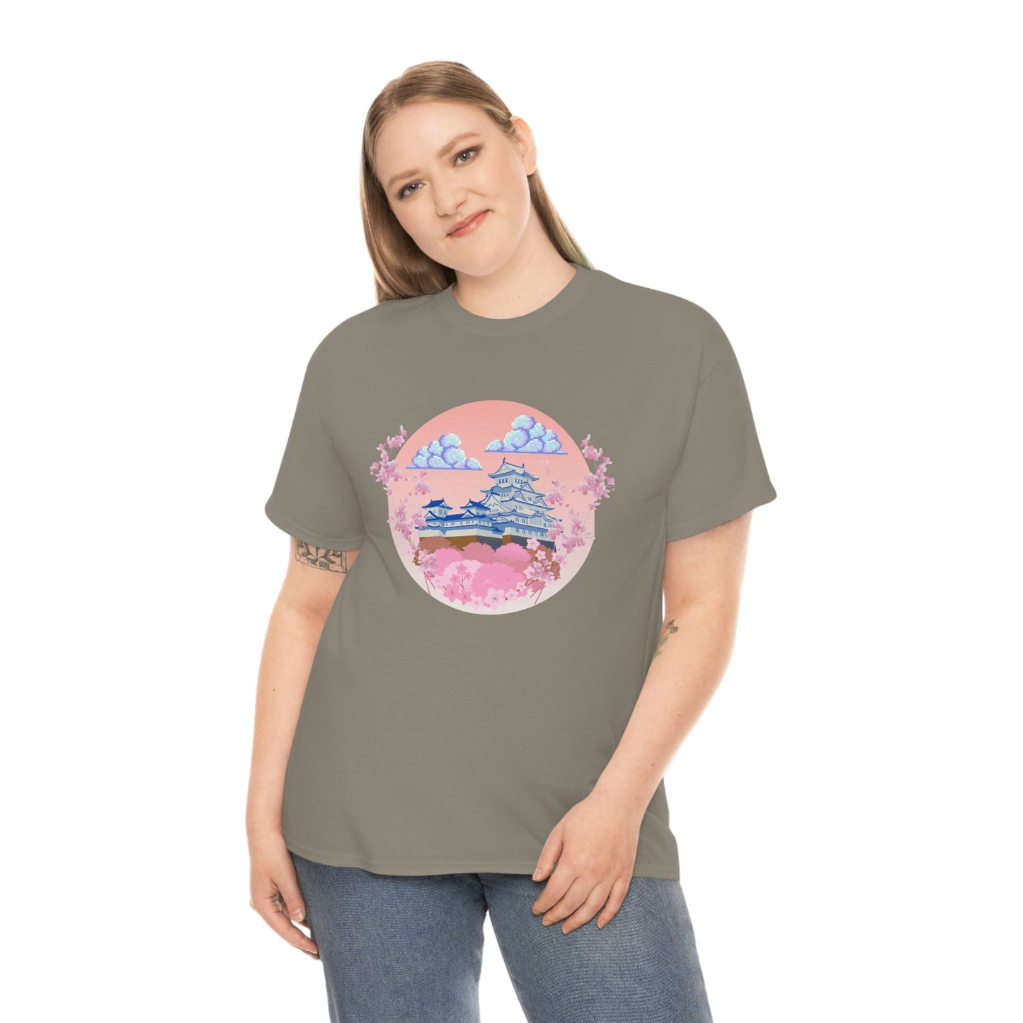 Cherry Blossom Flower Zen Tee