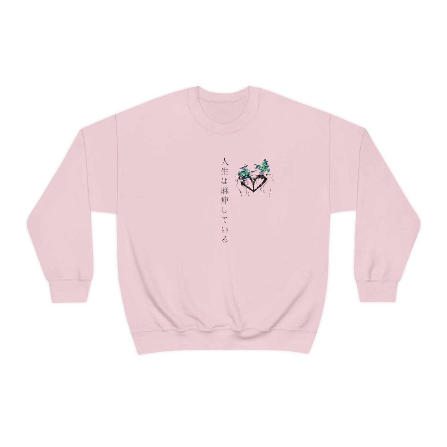 Negative Broken Heart Crewneck