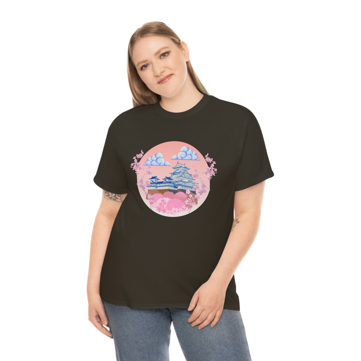 Cherry Blossom Flower Zen Tee