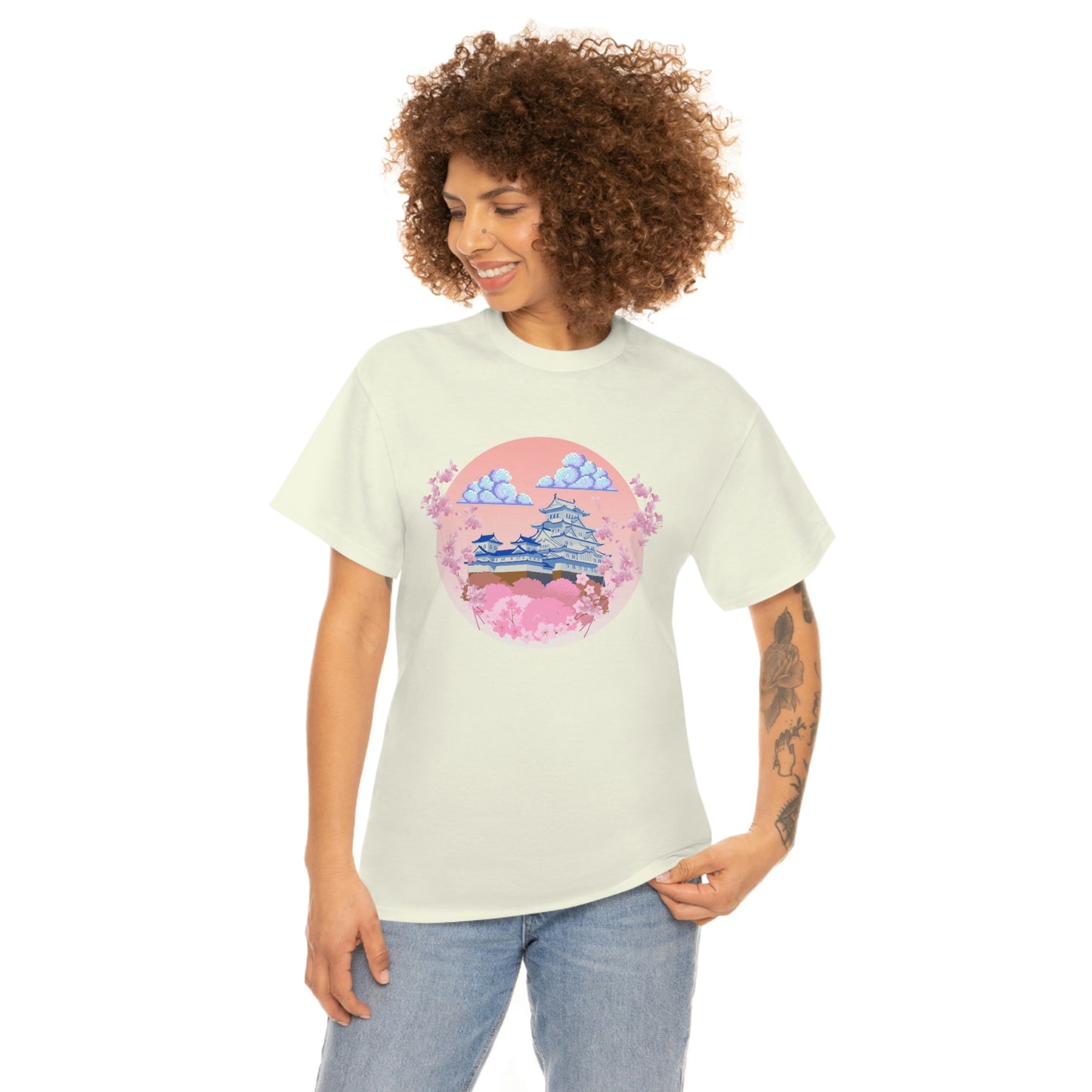 Cherry Blossom Flower Zen Tee