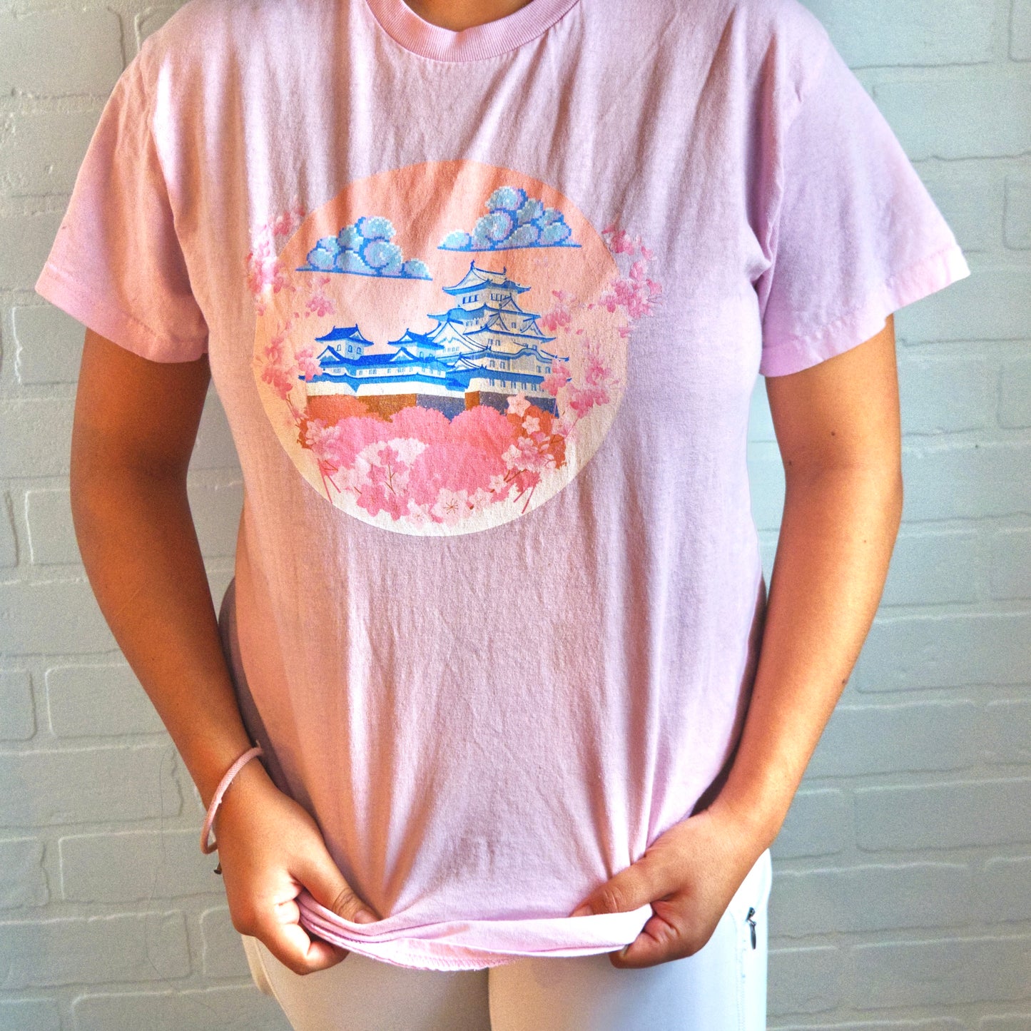 Cherry Blossom Flower Zen Tee