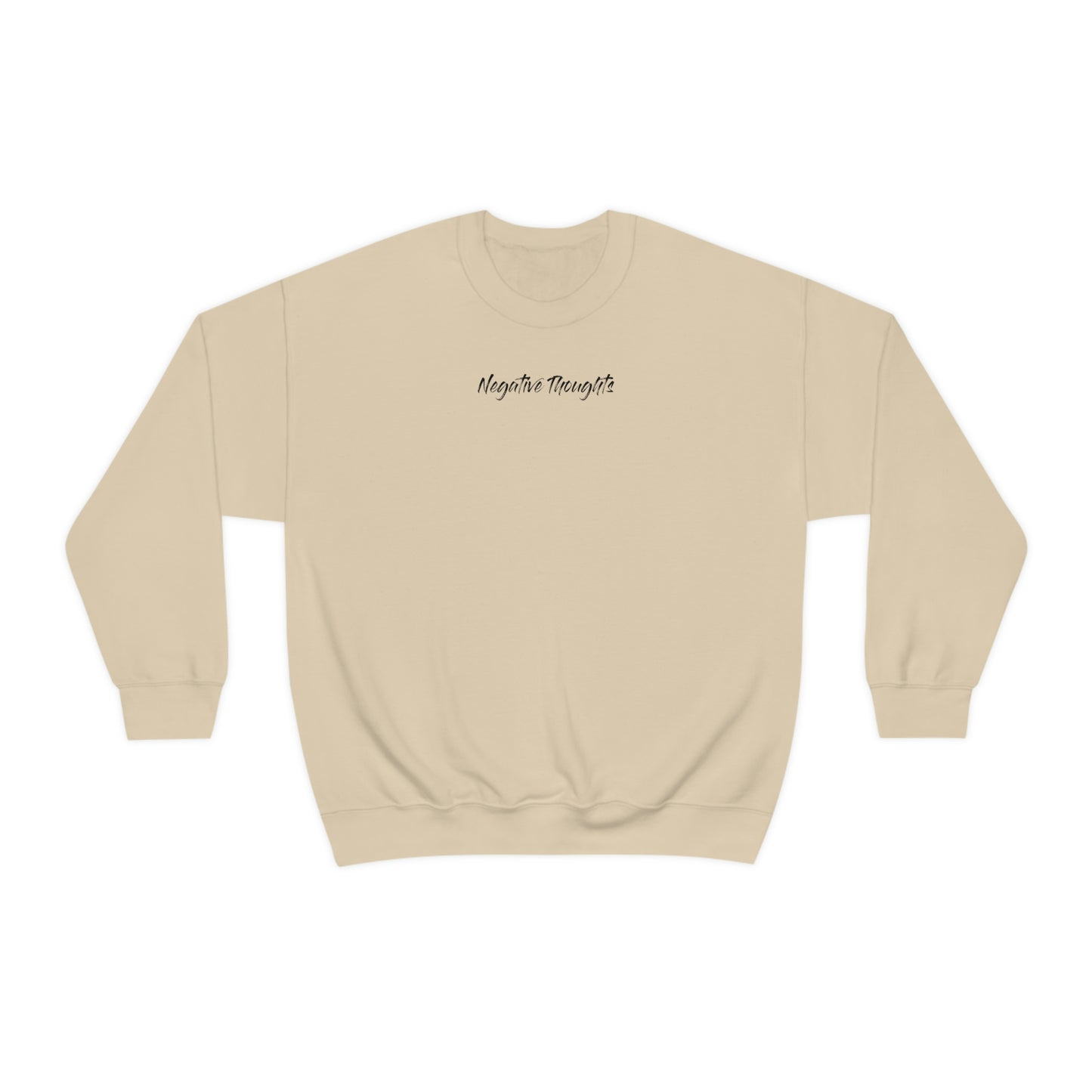 Negative Thoughts Oni Mask Crewneck Sweater