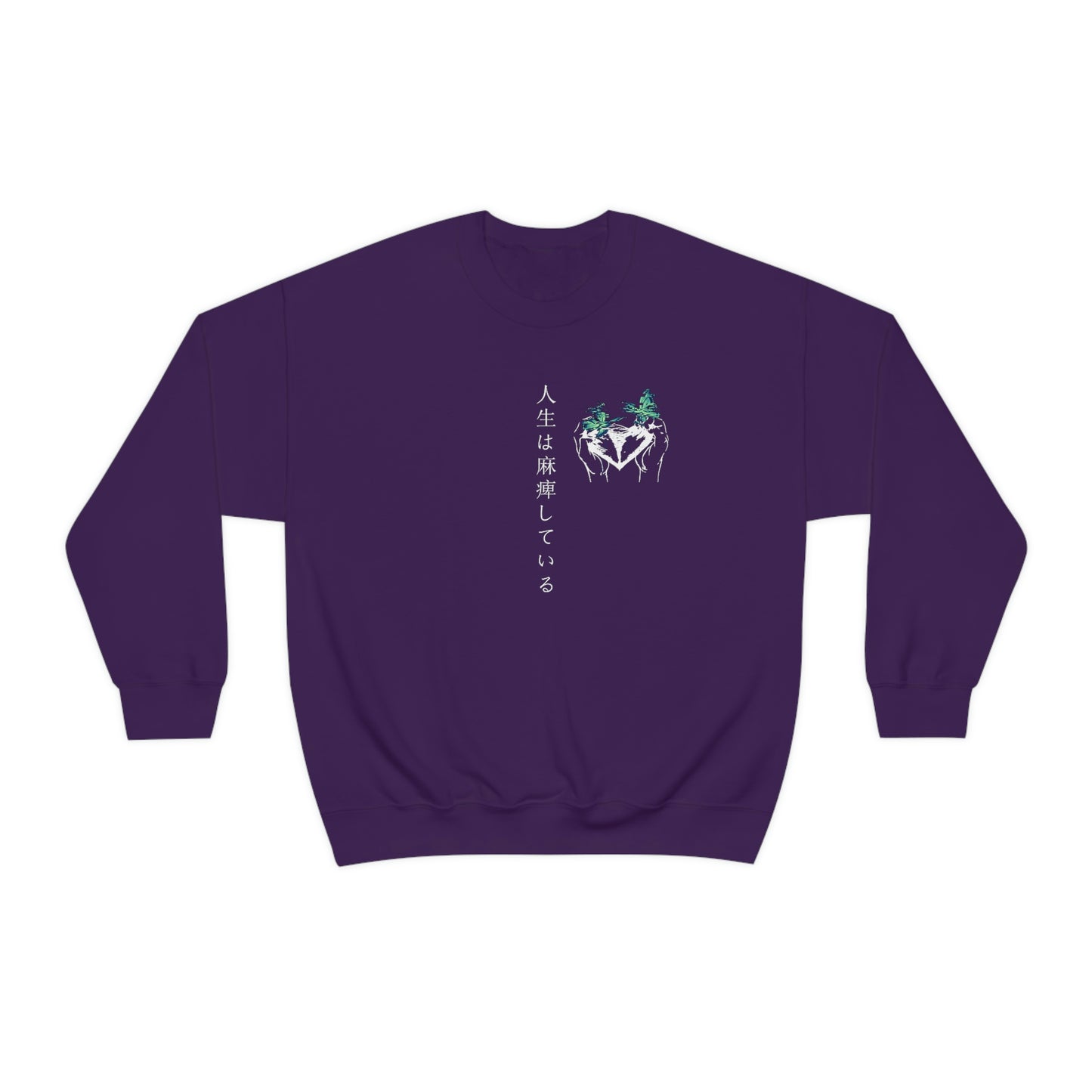 Negative Broken Heart Crewneck