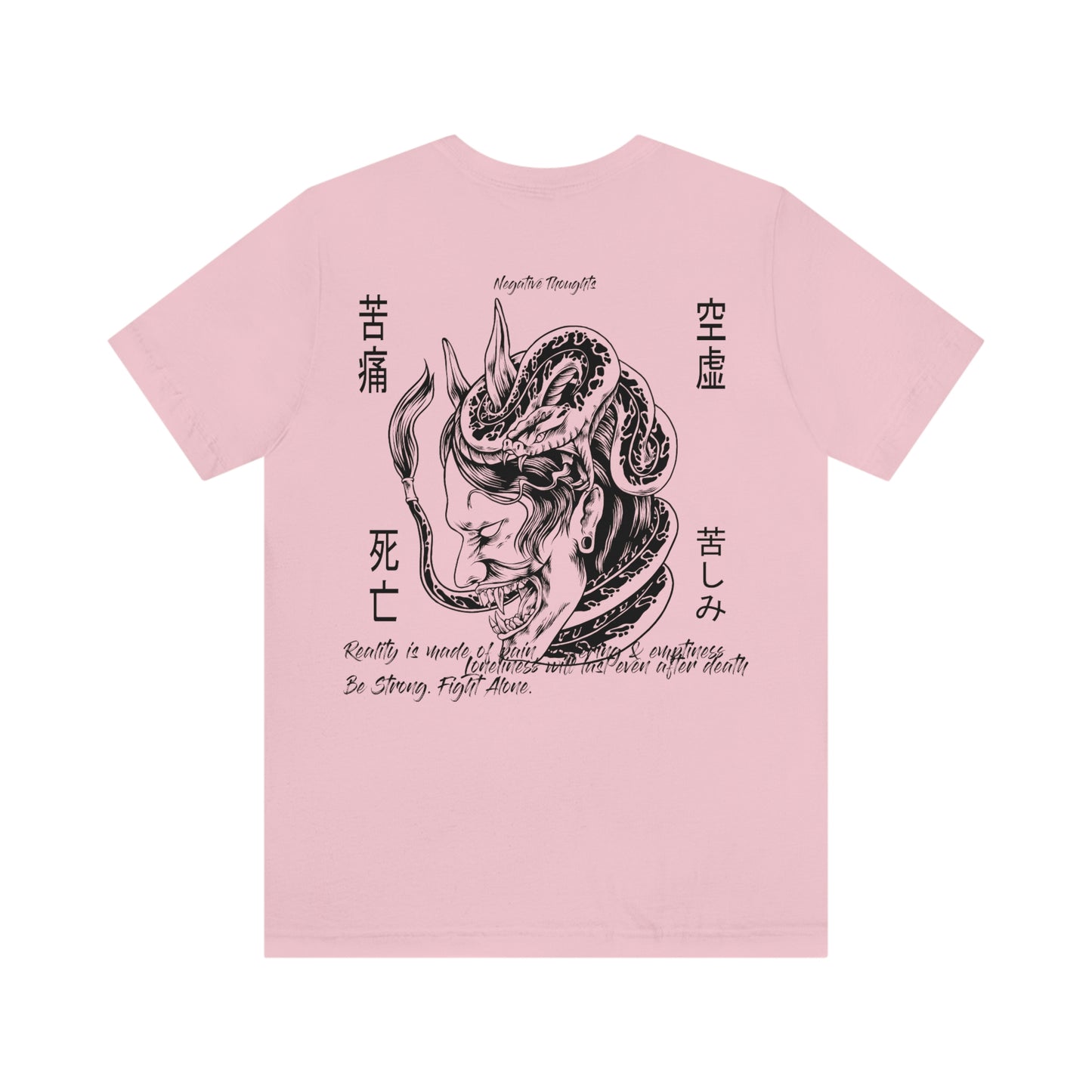 Negative Thoughts Oni Mask Shirt