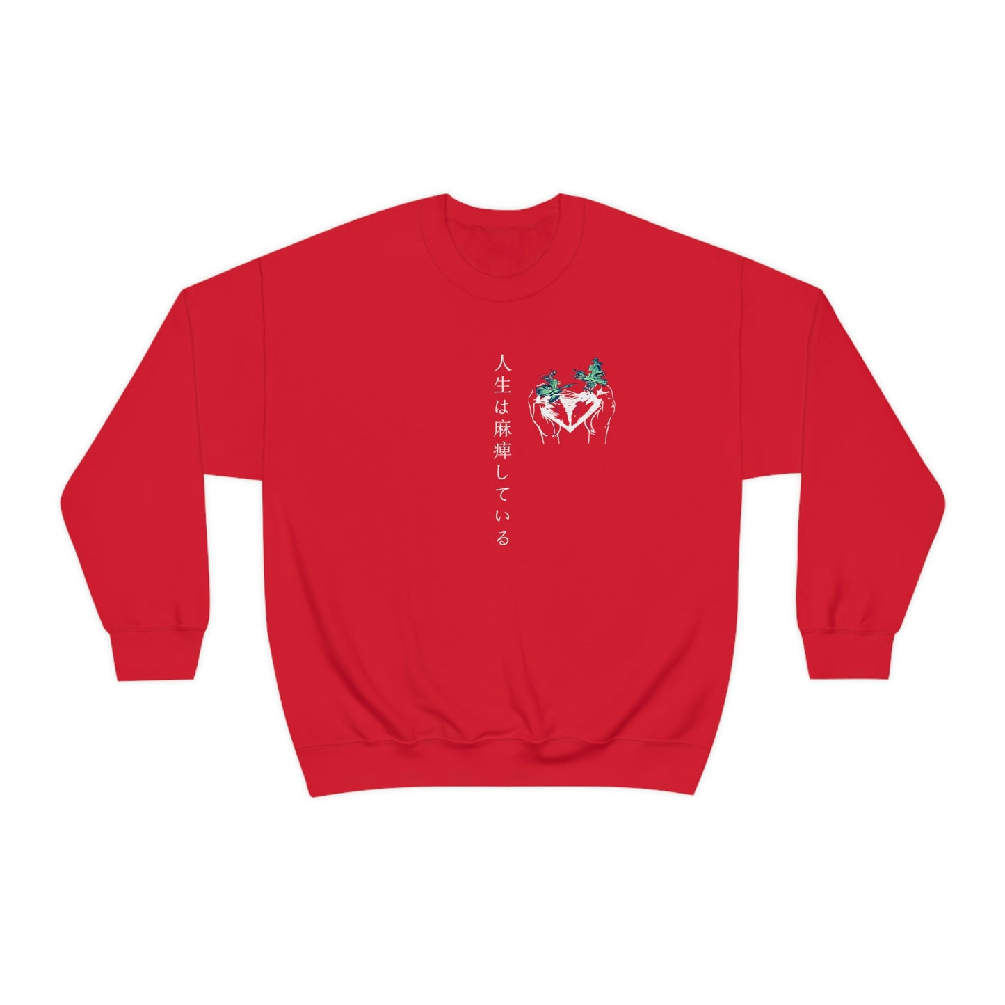 Negative Broken Heart Crewneck