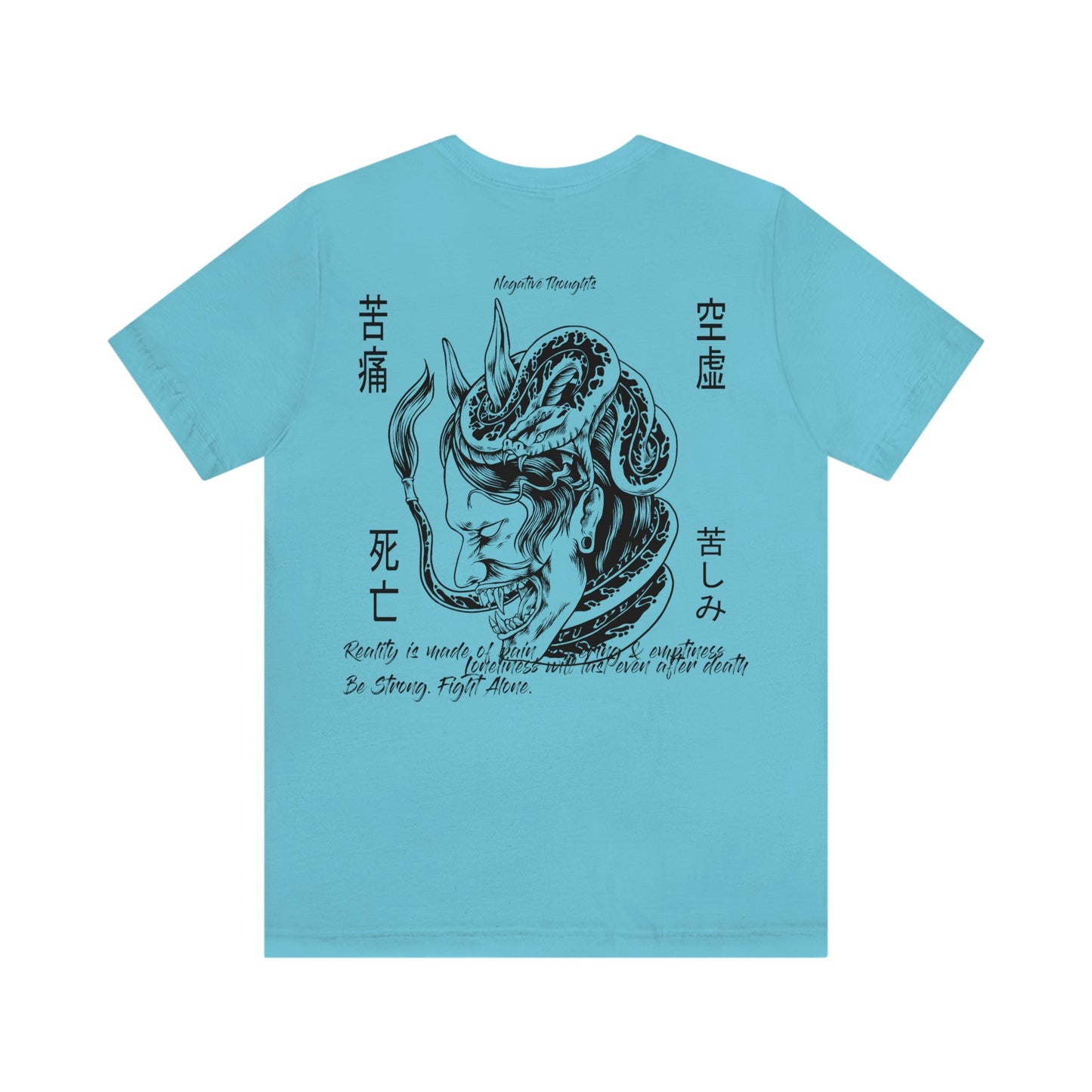 Negative Thoughts Oni Mask Shirt