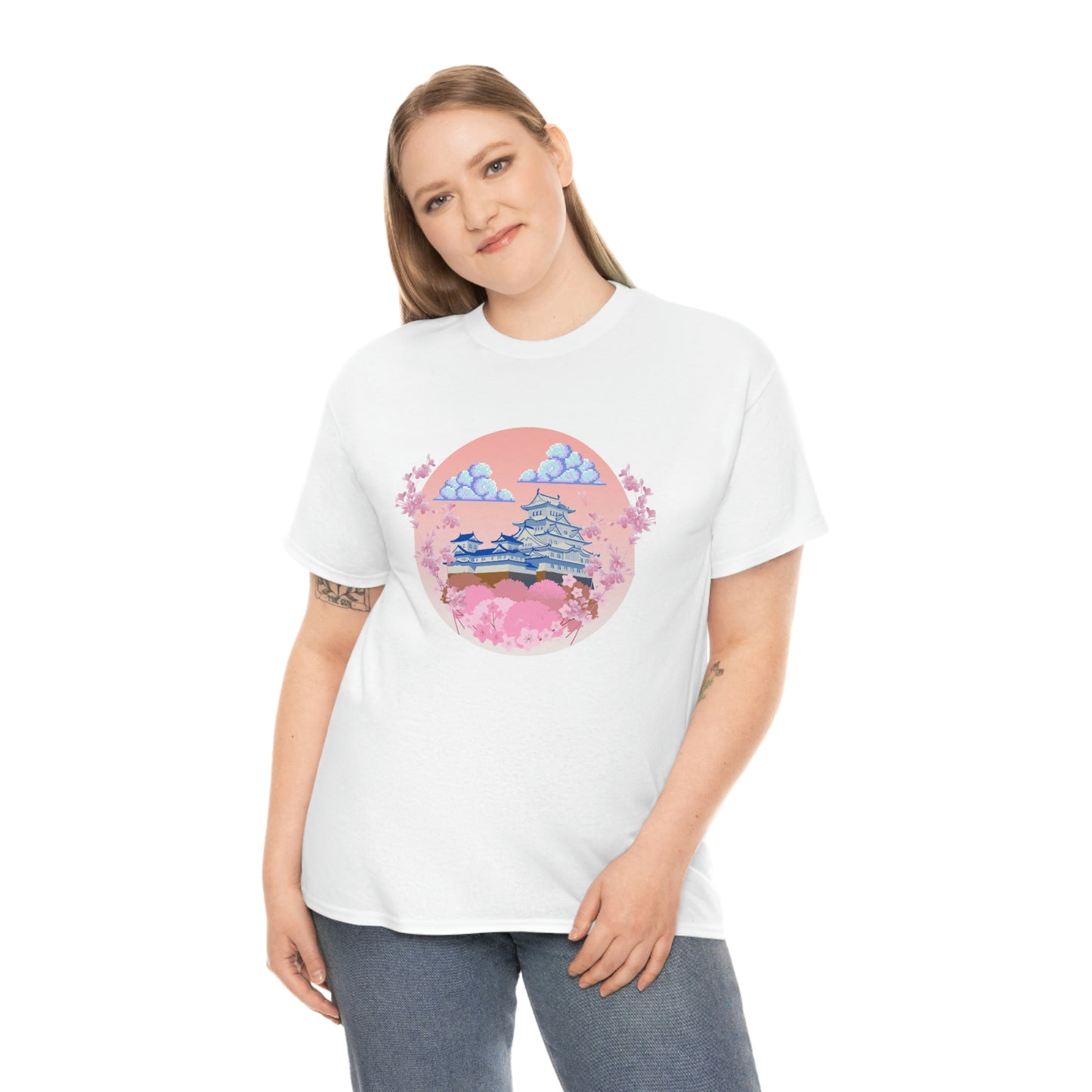 Cherry Blossom Flower Zen Tee