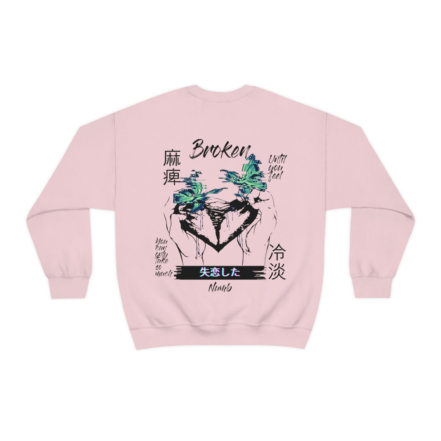 Negative Broken Heart Crewneck